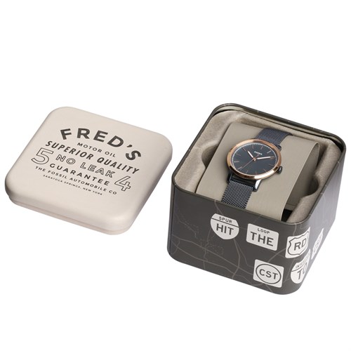 Đồng hồ FOSSIL Carlie 35.5 mm Nữ ES4312 Màu Xanh Dương