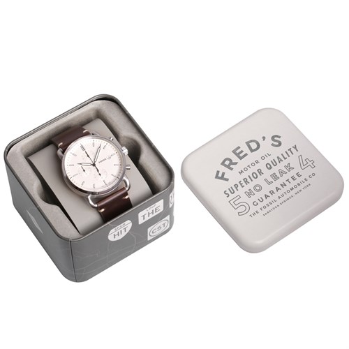 Đồng hồ FOSSIL Carlie 42 mm Nam FS5402 Màu Nâu