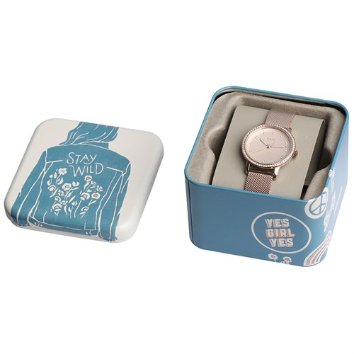 Đồng hồ FOSSIL Carlie 33.5 mm Nữ ES4364 Màu Vàng Hồng