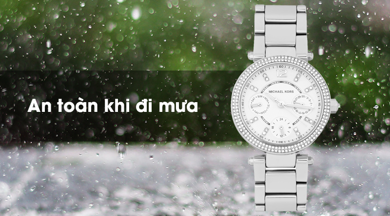 Đồng hồ nữ Michael Kors MK5615 có hệ số chống nước 3 ATM Đồng hồ nữ Michael Kors MK5615 có hệ số chống nước 3 ATM