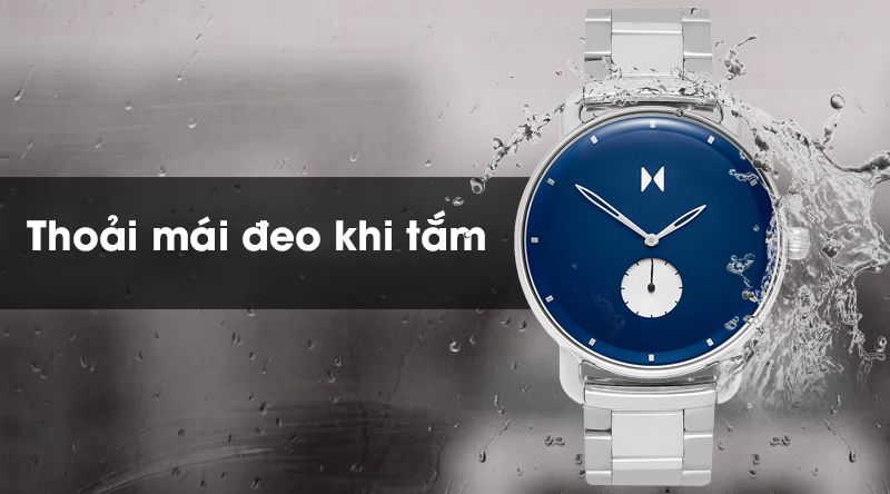 Đồng hồ Nam MVMT D-MR01-BLUS - Bạc chống nước 5 ATM Đồng hồ Nam MVMT D-MR01-BLUS - Bạc chống nước 5 ATM