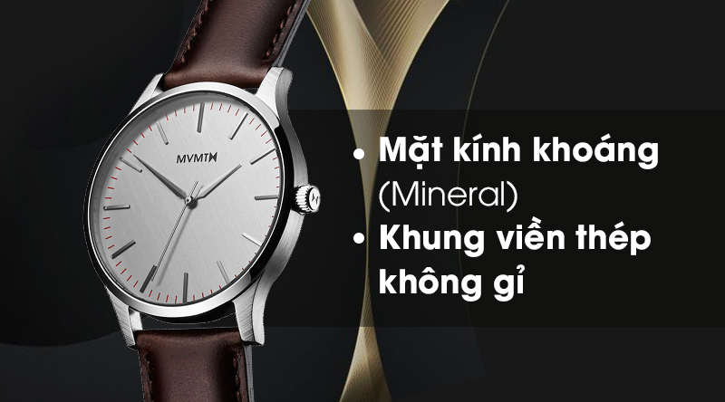 Đồng hồ Nam MVMT D-MT01-SBR trang bị lớp vỏ ngoài bền chắc Đồng hồ Nam MVMT D-MT01-SBR trang bị lớp vỏ ngoài bền chắc