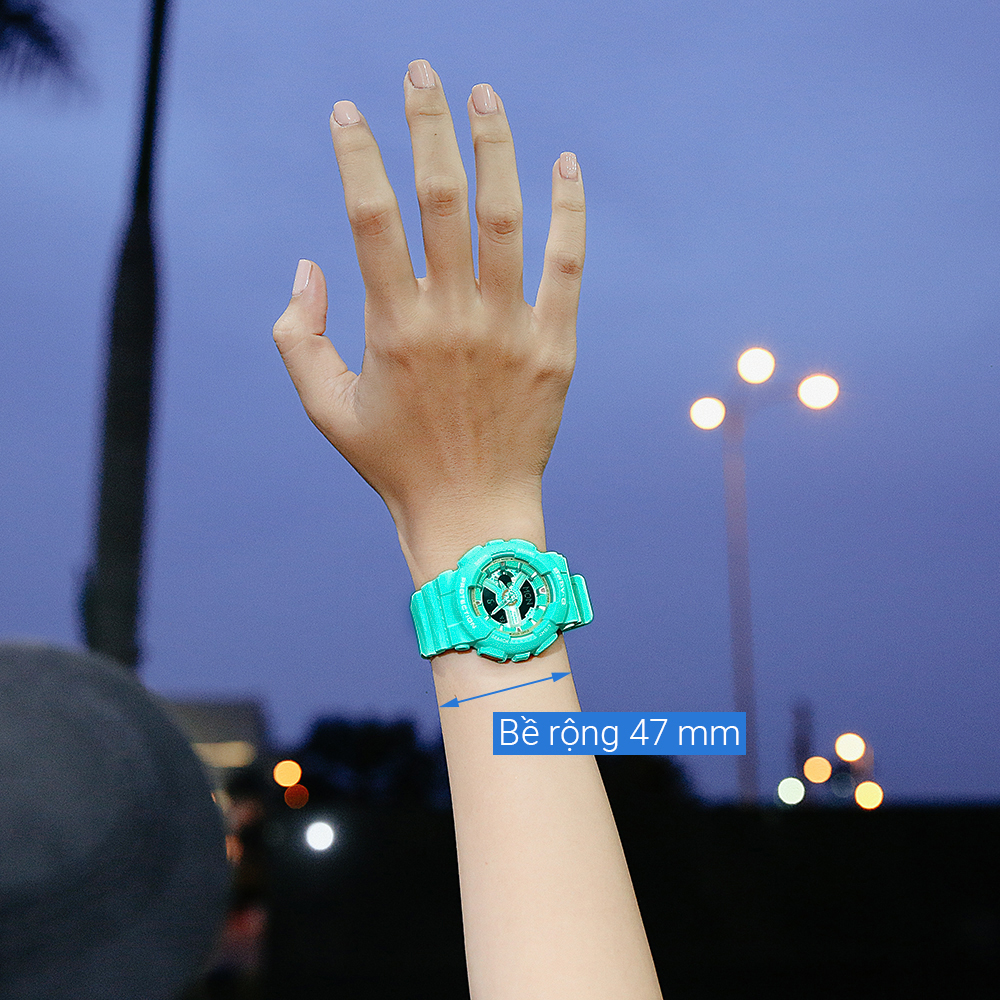 Đồng hồ BABY-G BA-110 43 mm Nữ BA-110CH-3ADR