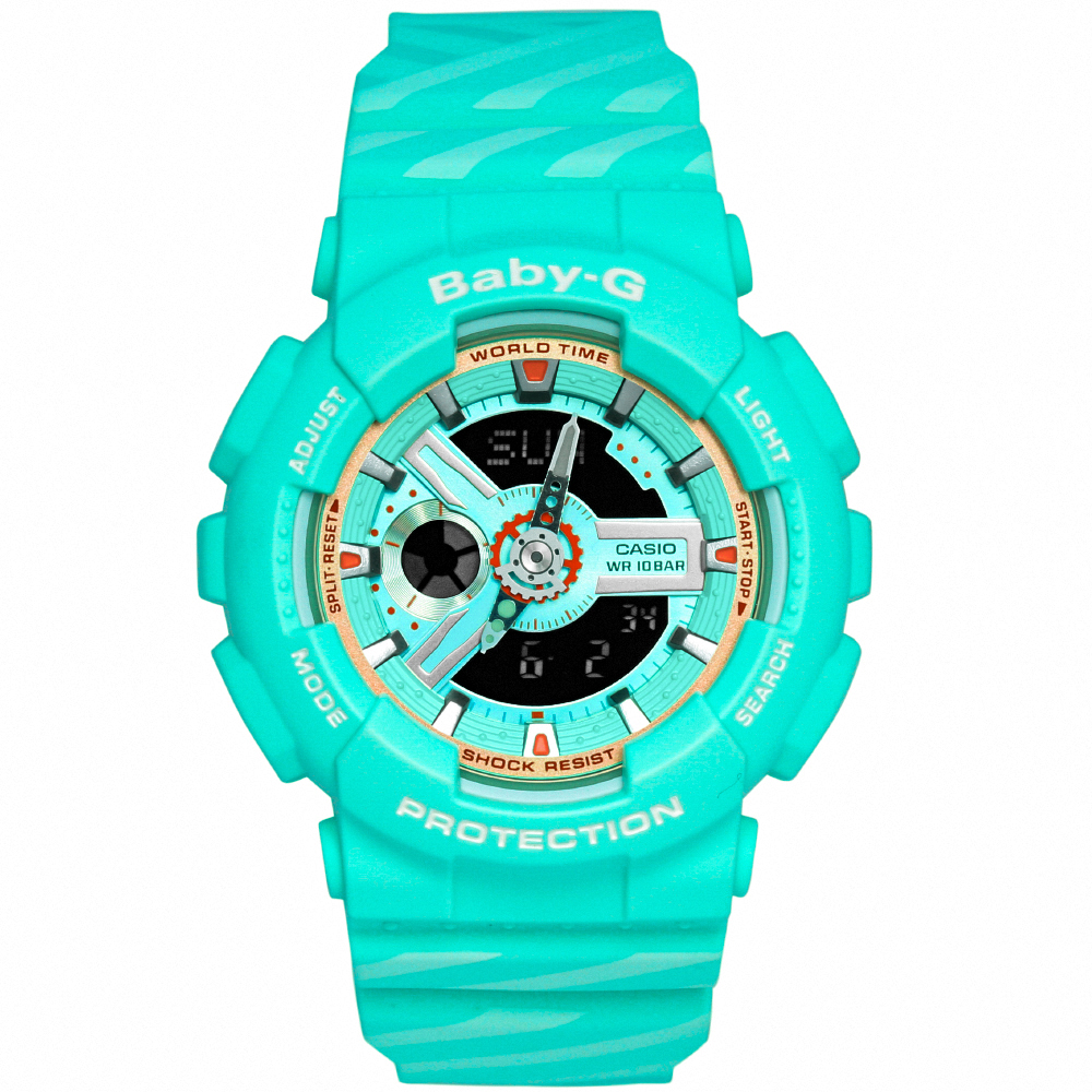 Đồng hồ BABY-G BA-110 43 mm Nữ BA-110CH-3ADR