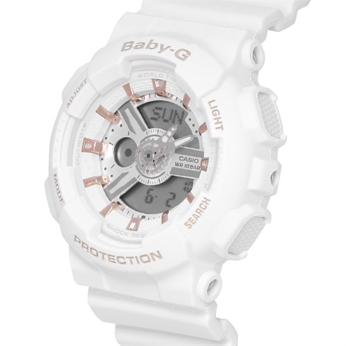 Đồng hồ BABY-G BA-110 43 mm Nữ BA-110GA-7A1DR Màu Trắng