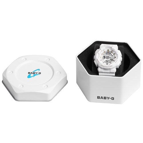 Đồng hồ BABY-G BA-110 43 mm Nữ BA-110GA-7A1DR Màu Trắng