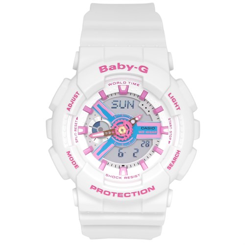 Đồng hồ BABY-G BA-110 43 mm Nữ BA-110NR-8ADR Màu Trắng