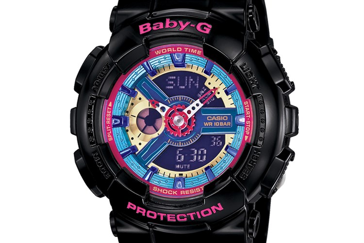 Đồng hồ Nữ Baby-G BA-112-1ADR Màu Đen