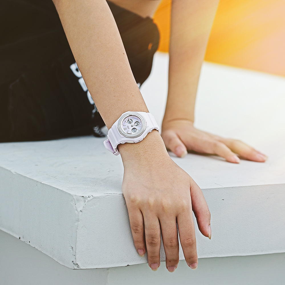 Đồng hồ BABY-G 39 mm Nữ BGA-100ST-4ADR