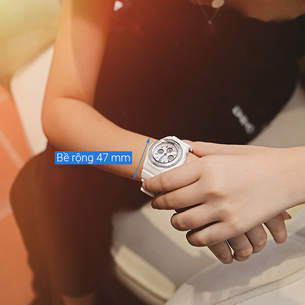 Đồng hồ BABY-G 39 mm Nữ BGA-100ST-7ADR