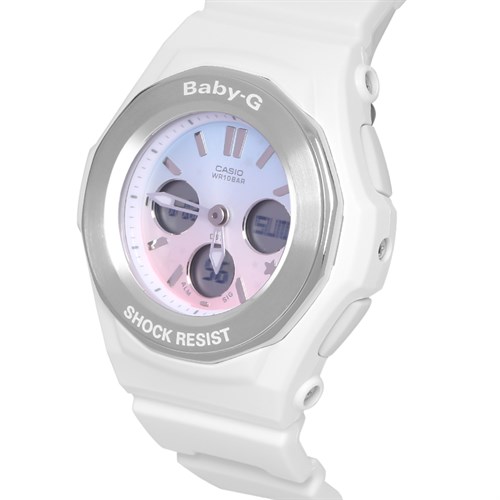 Đồng hồ BABY-G 39 mm Nữ BGA-100ST-7ADR Màu Trắng