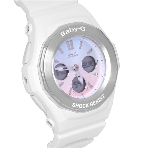 Đồng hồ BABY-G 39 mm Nữ BGA-100ST-7ADR Màu Trắng