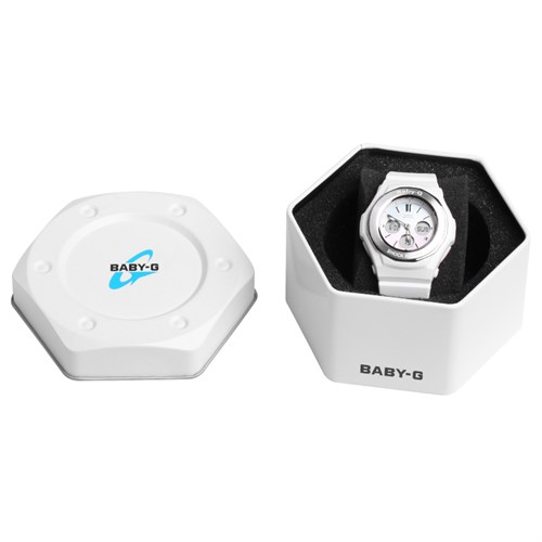 Đồng hồ BABY-G 39 mm Nữ BGA-100ST-7ADR Màu Trắng