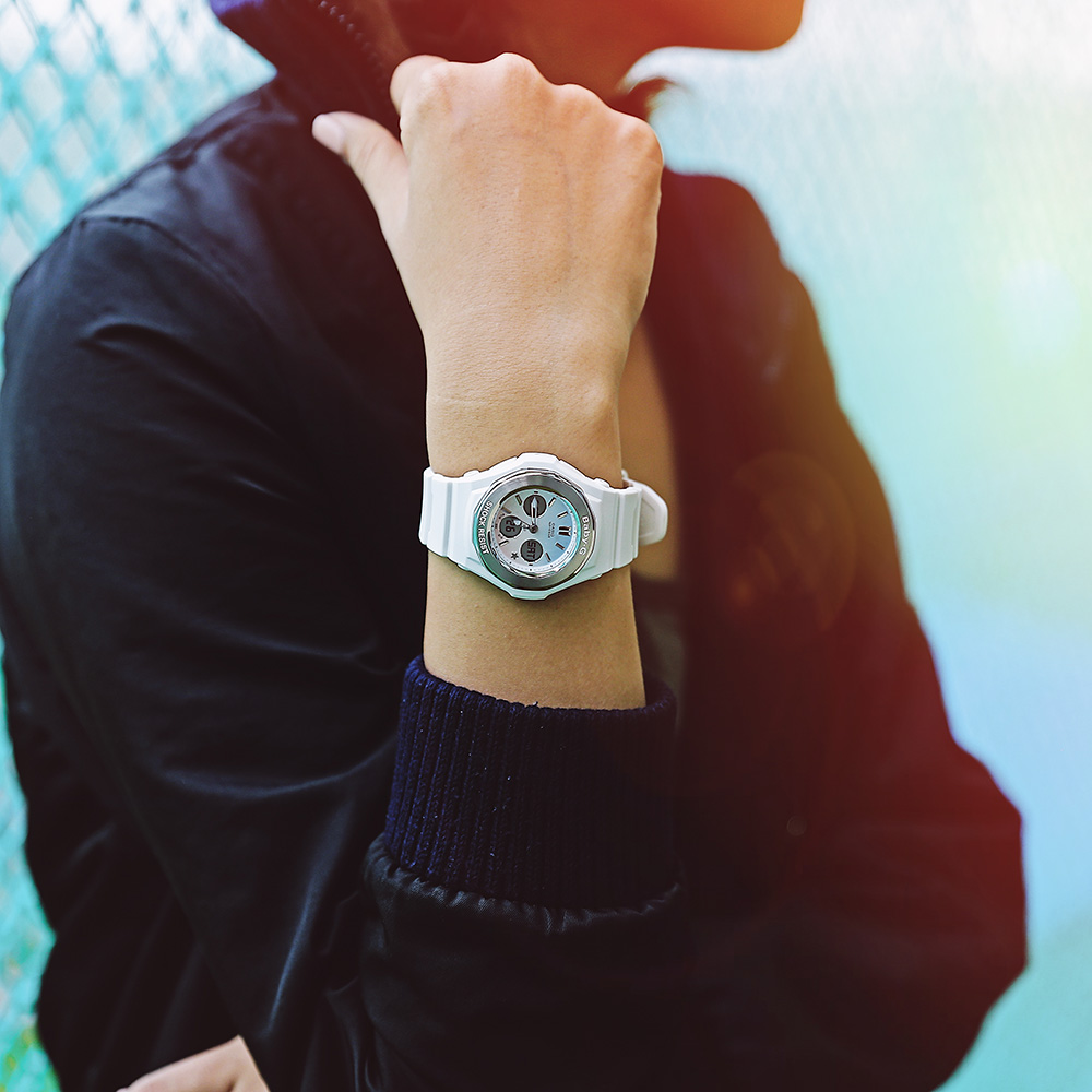 Đồng hồ BABY-G 39 mm Nữ BGA-100ST-7ADR