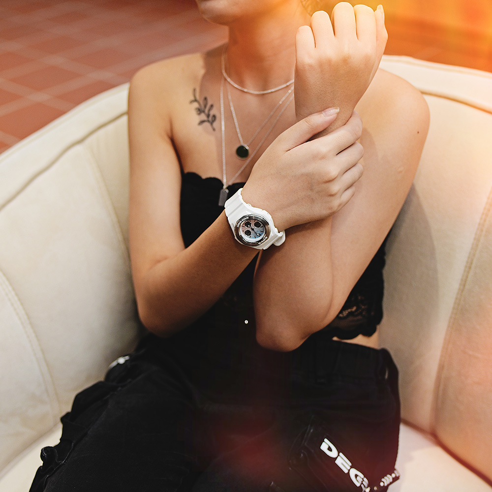 Đồng hồ BABY-G 39 mm Nữ BGA-100ST-7ADR