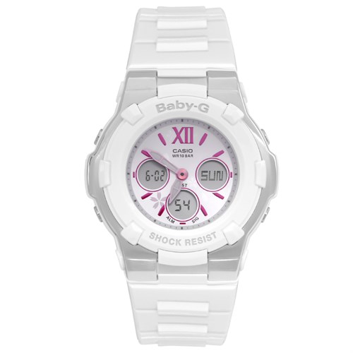 Đồng hồ BABY-G 42.2 mm Nữ BGA-110BL-7BDR Màu Trắng