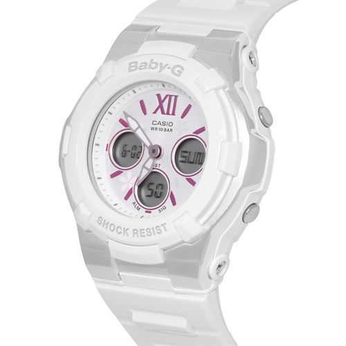 Đồng hồ BABY-G 42.2 mm Nữ BGA-110BL-7BDR Màu Trắng