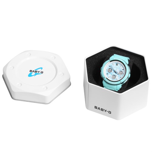 Đồng hồ Nữ Baby-G BGA-150F-3ADR Màu Xanh ngọc
