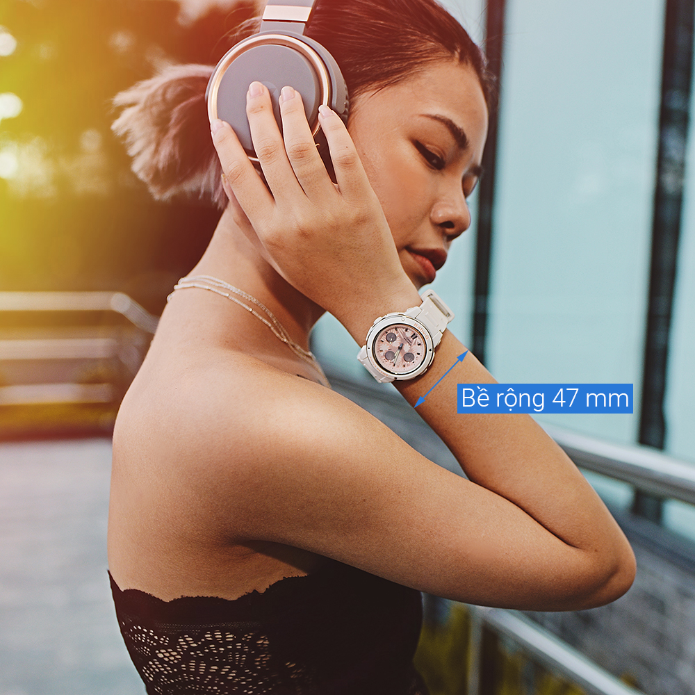 Đồng hồ BABY-G 42.7 mm Nữ BGA-150F-7ADR