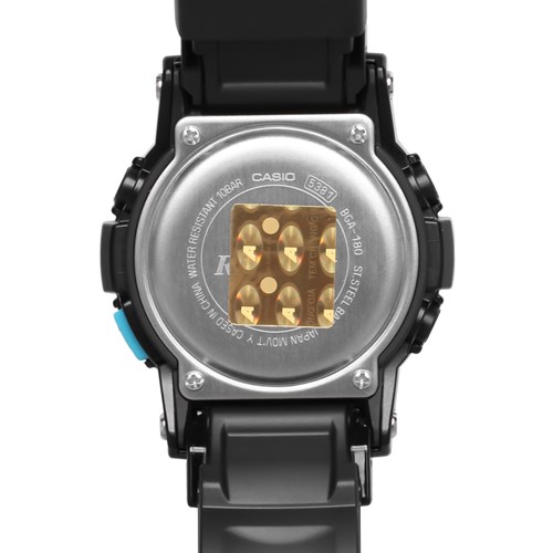 Đồng hồ Nữ Baby-G BGA-180-1BHDR Màu Đen