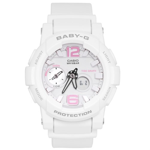 Đồng hồ BABY-G 43.5 mm Nữ BGA-180BE-7BDR Màu Trắng
