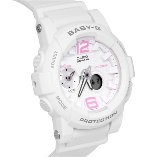 Đồng hồ BABY-G 43.5 mm Nữ BGA-180BE-7BDR Màu Trắng