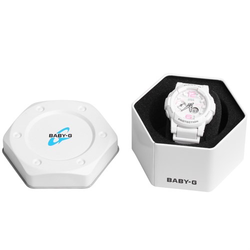 Đồng hồ BABY-G 43.5 mm Nữ BGA-180BE-7BDR Màu Trắng