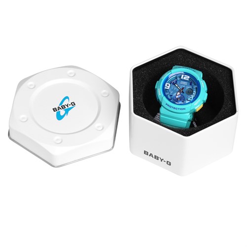 Đồng hồ BABY-G 44 mm Nữ BGA-190-3BDR Màu Xanh ngọc