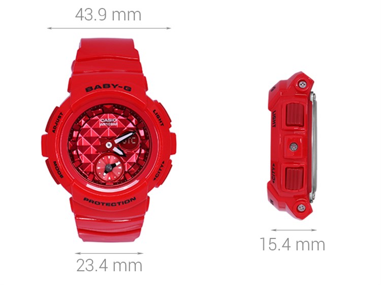 Đồng hồ Nữ Baby-G BGA-195M-4ADR Màu Đỏ
