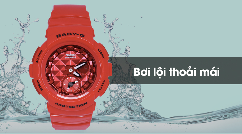 Đồng hồ Nữ Baby-G BGA-195M-4ADR chống nước Đồng hồ Nữ Baby-G BGA-195M-4ADR chống nước