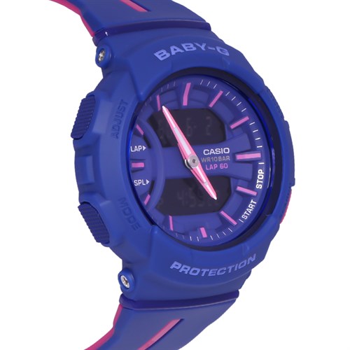 Đồng hồ BABY-G 42.7 mm Nữ BGA-240L-2A1DR Màu Xanh Dương