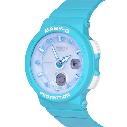 Đồng hồ BABY-G 38.8 mm Nữ BGA-250-2ADR Màu Xanh ngọc