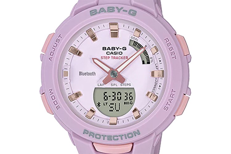 Đồng hồ BABY-G 41 mm Nữ BSA-B100-4A2DR Màu Tím