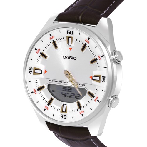 Đồng hồ Nam Casio AMW-830L-7AVDF Màu Nâu
