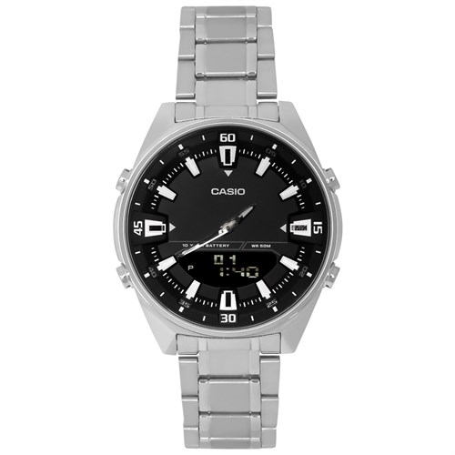 Đồng hồ Nam Casio AMW-830D-1AVDF Màu Bạc
