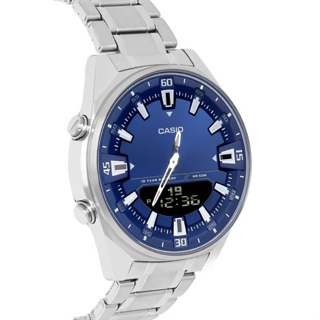 Đồng hồ Nam Casio AMW-830D-2AVDF Màu Bạc