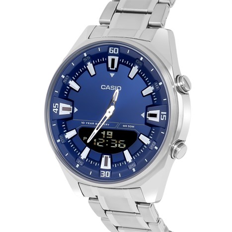 Đồng hồ Nam Casio AMW-830D-2AVDF Màu Bạc