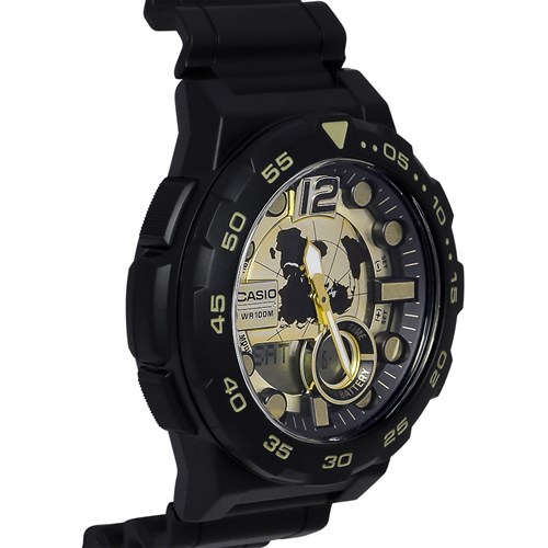 Đồng hồ CASIO 47.7 mm Nam AEQ-100BW-9AVDF Màu Đen