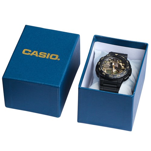 Đồng hồ CASIO 47.7 mm Nam AEQ-100BW-9AVDF Màu Đen