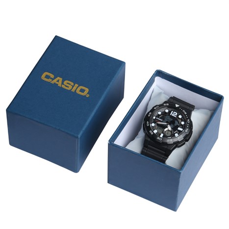 Đồng hồ CASIO 47.7 mm Nam AEQ-100W-1AVDF Màu Đen