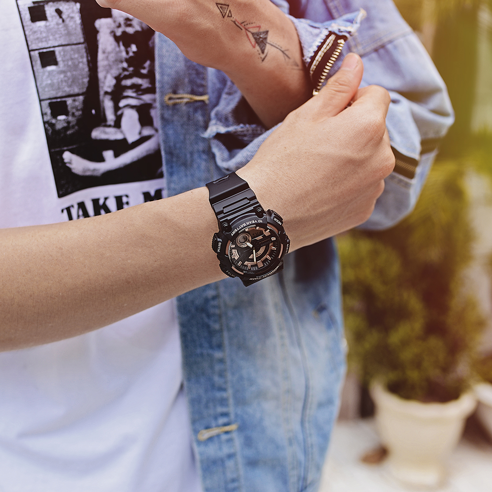 Đồng hồ Nam Casio AEQ-110W-1A3VDF