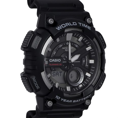 Đồng hồ CASIO 45.5 mm Nam AEQ-110W-1AVDF Màu Đen