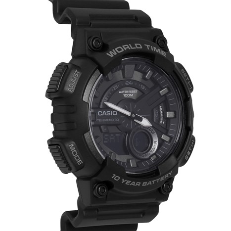 Đồng hồ CASIO 45.5 mm Nam AEQ-110W-1BVDF Màu Đen