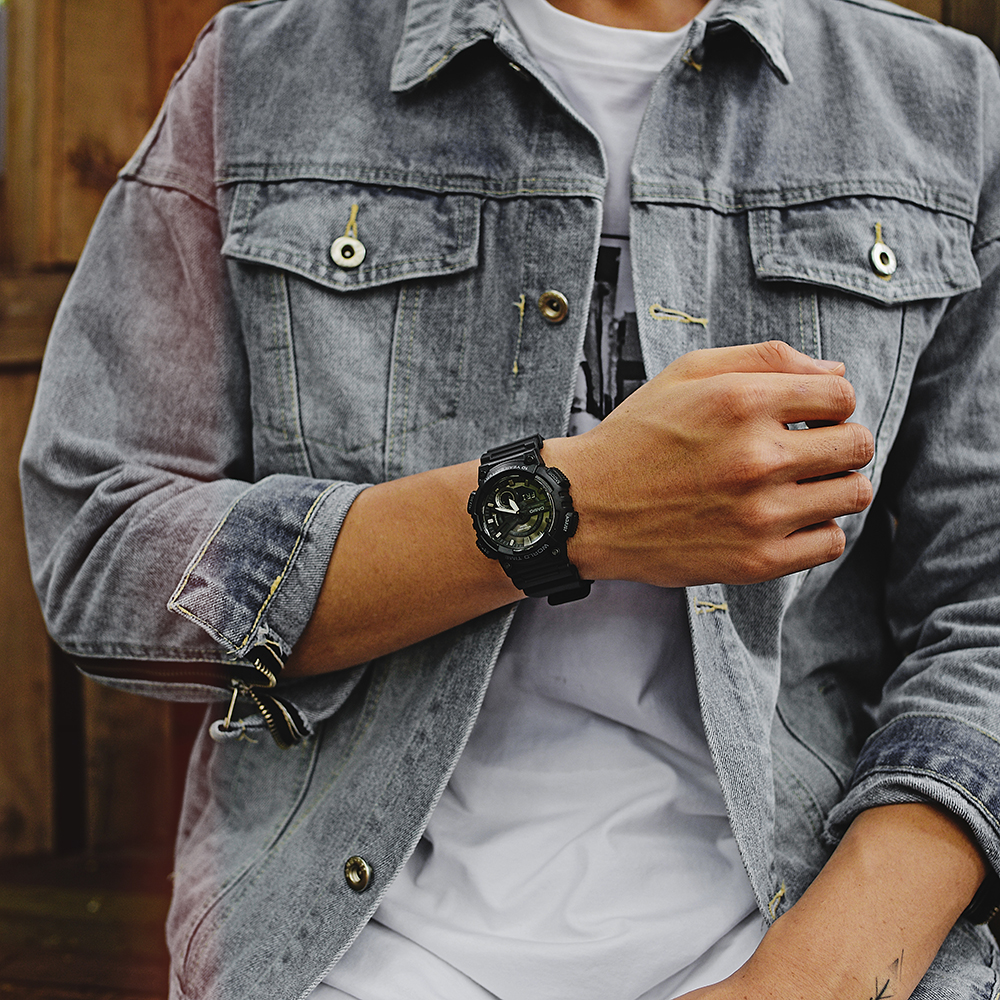 Đồng hồ CASIO 45.5 mm Nam AEQ-110W-1BVDF