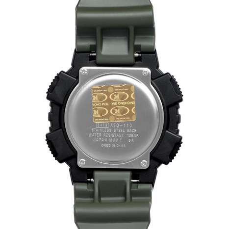 Đồng hồ Nam Casio AEQ-110W-3AVDF Màu Đen