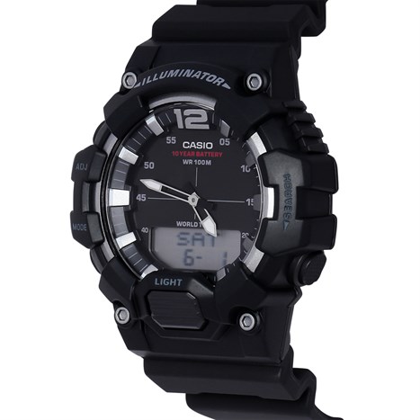Đồng hồ CASIO 46 mm Nam HDC-700-1AVDF Màu Đen