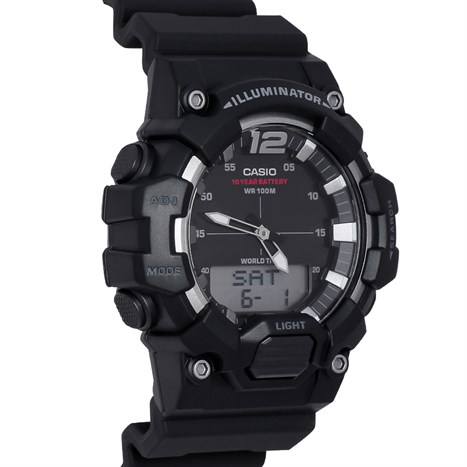 Đồng hồ CASIO 46 mm Nam HDC-700-1AVDF Màu Đen