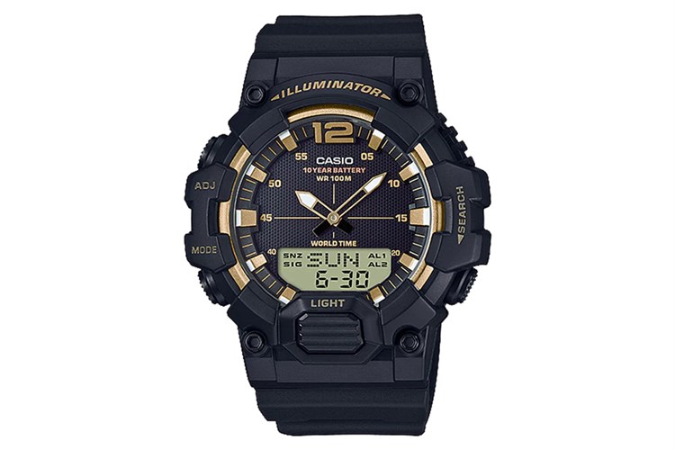 Đồng hồ CASIO 46 mm Nam HDC-700-9AVDF Màu Đen