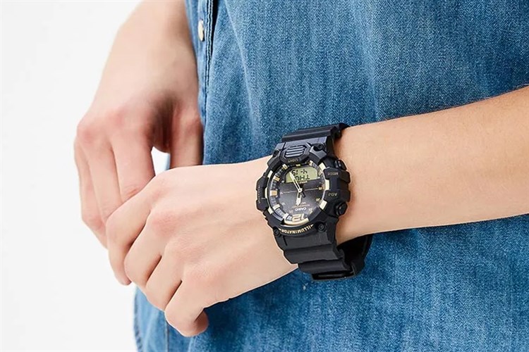 Đồng hồ CASIO 46 mm Nam HDC-700-9AVDF Màu Đen