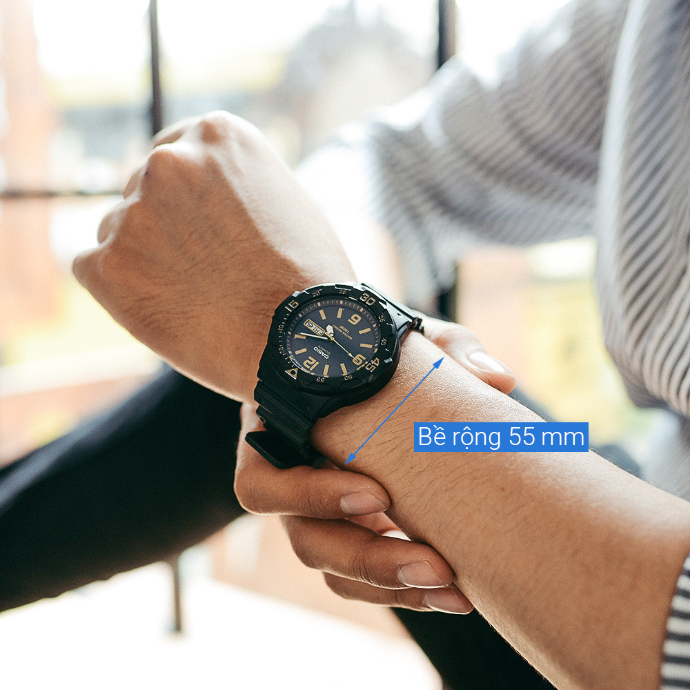 Đồng hồ CASIO 43 mm Nam MRW-200H-2B3VDF